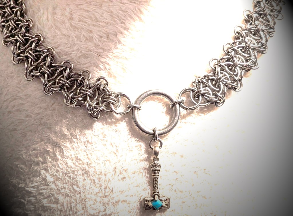 Celtic Visions Chainmail Necklace